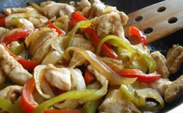 Pollo en escabeche con 180 calorías