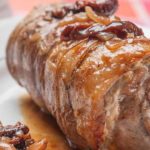 Solomillo de cerdo relleno a la mostaza