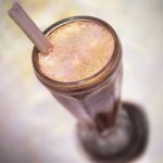 Copa helada con café, chocolate y licor de crema irlandesa