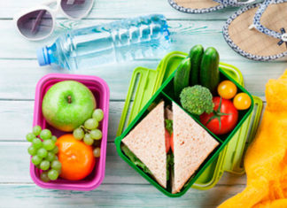 Plan semanal con ensaladas, jugos y colaciones ideal para las vacaciones