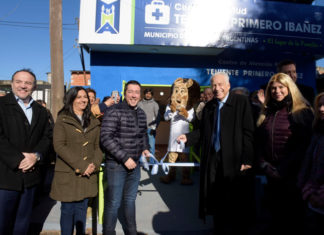 Cormillot acompañó a Leonardo Nardini en la reapertura del Centro Atención Primaria Teniente Ibáñez de Malvinas Argentinas Cormillot_MalvinasArgentinas