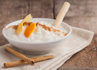 Riquísimo arroz con leche con 140 calorías