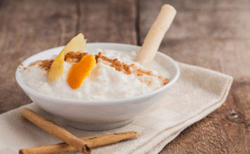Riquísimo arroz con leche con 140 calorías