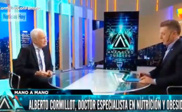 El Dr. Cormillot a solas con Fantino