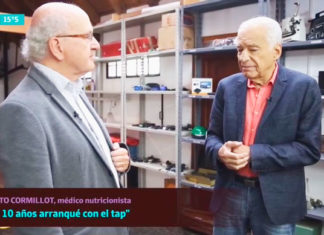 LN+ visitó al Dr. Cormillot en su casa