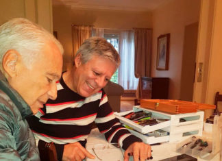López Rosetti visitó a Cormillot y le dedicó su libro