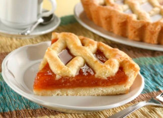 Exquisita pastafrola de membrillo con sólo 180 calorías por porción pasta_frola_light