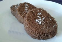 Bizcochitos light de chocolate y café