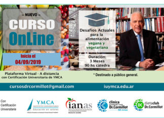 Alimentación vegana y vegetariana, el nuevo curso virtual del Dr. Cormillot