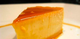 Delicioso flan de vainilla light