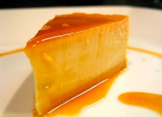 Delicioso flan de vainilla light