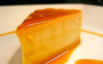 Delicioso flan de vainilla light