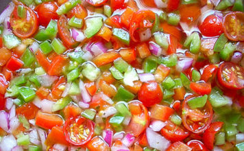 Salsa criolla light con solo 70 calorías