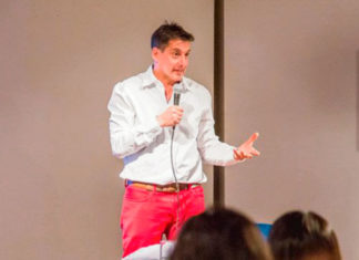 Sergio Verón en Colonia Caroya