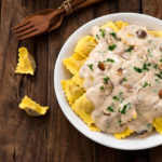 ravioles-crema-y-hongos-bajas-calorias
