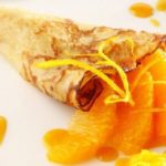 Exquisitos crepes de naranja con 80 calorías
