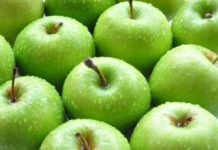 «Green»: ensalada de manzana verde, apio, nuez, remolacha, ananá y salsa golf con 100 calorías