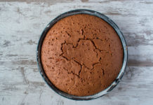 Torta de chocolate y canela con solo 100 calorías por porción