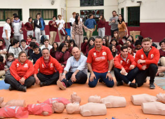 Malvinas Argentinas capacita a los vecinos en reanimación cardiopulmonar (RCP)