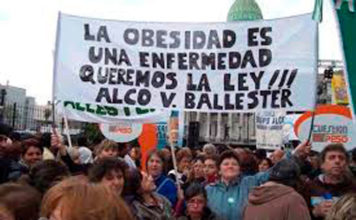 Se celebra el Día Nacional de la Lucha contra la Obesidad que recuerda el abrazo al Congreso de 2006