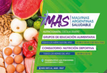 Programa de alimentación saludable y nutrición deportiva en Malvinas Argentinas