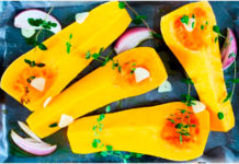 Calabacines rellenos de pescado con 150 calorías
