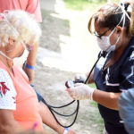 Un contingente de adultos mayores provenientes de Florianópolis fue controlado a modo de prevención en Malvinas Argentinas