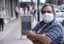 Desde el lunes 13 de abril será obligatorio el uso de barbijo o protector facial en Malvinas Argentinas