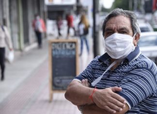Desde el lunes 13 de abril será obligatorio el uso de barbijo o protector facial en Malvinas Argentinas