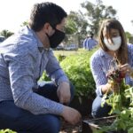 La Huerta Demostrativa de Malvinas Argentinas levanta sus primeras cosechas