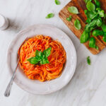 fideos-con-albahaca