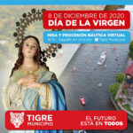 Tigre se prepara para celebrar el 8 de diciembre el Día de la Virgen desde el Río Luján en forma Virtual