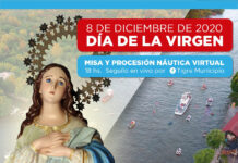Tigre se prepara para celebrar el 8 de diciembre el Día de la Virgen desde el Río Luján en forma Virtual