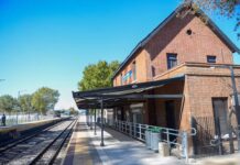 Inauguran la renovada estación de ferrocarril de Villa de Mayo en Malvinas Argentinas