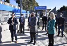 Inauguran en Malvinas Argentinas la estación Ingeniero Sourdeaux