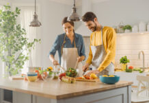 Tres recetas saladas y dos dulces SIN TACC y reducidas en calorías cocina en pareja, cocina apto celíacos, recetas celiaquía