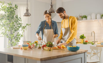 Tres recetas saladas y dos dulces SIN TACC y reducidas en calorías cocina en pareja, cocina apto celíacos, recetas celiaquía