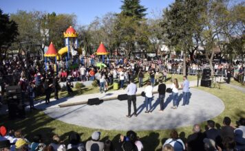 Plaza Itatí, un espacio recuperado para las familias de Malvinas Argentinas