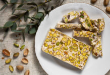 Dulzuras con pistachos
