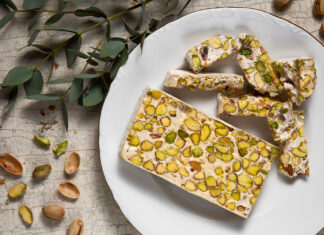 Dulzuras con pistachos