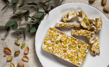 Dulzuras con pistachos