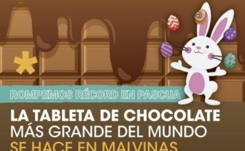 Malvinas Argentinas festejará las Pascuas creando la tableta de chocolate artesanal más grande del mundo