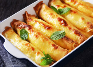 Blintzes rellenos para Pésaj