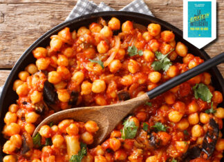 Nutritivo mix de cereales y legumbres con vegetales