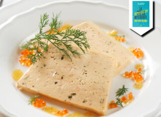 Budín de pescado a la provenzal con 250 calorías