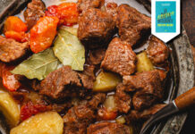 Ternera al curry con vegetales con solo 190 calorías ternera carne magra