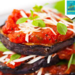 Torre de hortalizas con solo 85 calorías por porción