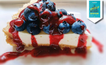 Exquisita tarta de frutos del bosque con solo 150 calorías por porción