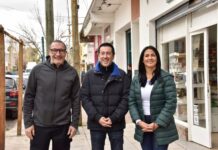 «Leo 23»: Nardini recorrió la ciudad de Villa de Mayo