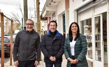 «Leo 23»: Nardini recorrió la ciudad de Villa de Mayo